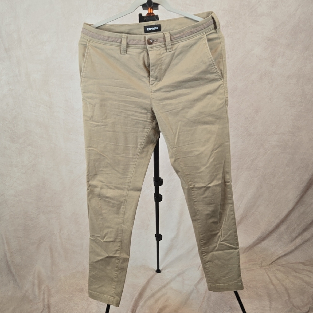 Express Men's Tan Chino Pants